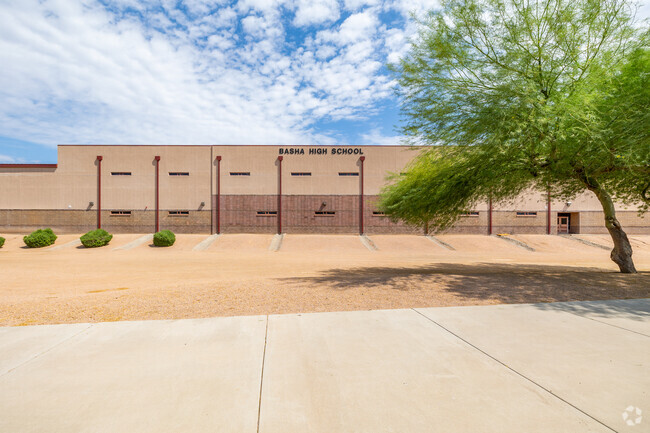 Empowering potential thrives at Basha High School, where students reach for success.