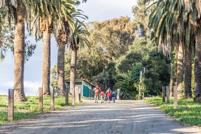 Central Reservoir Recreation Center has walking paths and nature access.