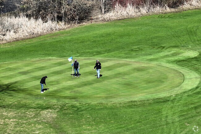 Buffalo Heights Golf Course offers nine holes of play, practice course, and restaurant.