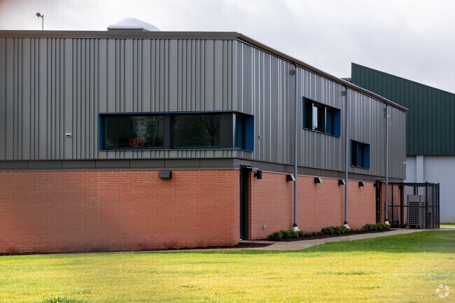 The classroom entrance at Lynch Meadows Elementary School.
