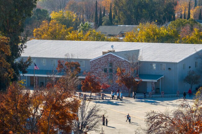 The main building of Faith Christian Academy in Coalinga.