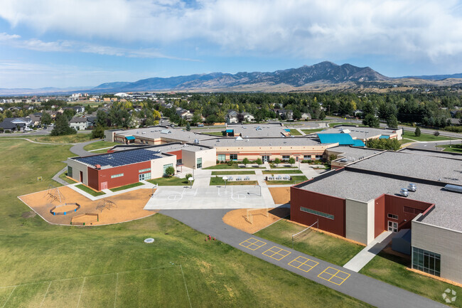 Sacajawea Middle School has a great play area and courtyard space.