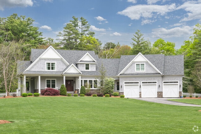 21st century homes in Dighton are often quite well maintained like this contemporary style example.