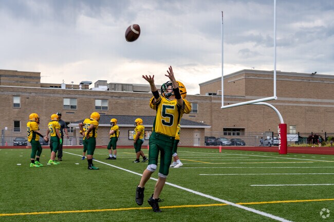 Green Bay's historic City Stadium hosts high school athletic teams from all over the city.