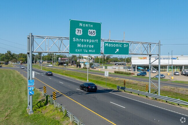 Shirley Park residents can use Hwy 71 to get to other parts of the state.