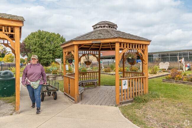 The Grand Traverse Area Children’s Garden offers children a place to learn about growing plants.