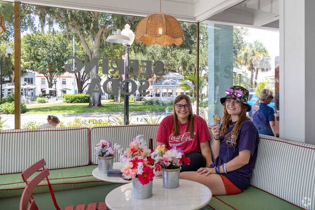 Stop by Sebring Soda in Downtown Sebring for an ice cream and a choice of over 50 sodas.