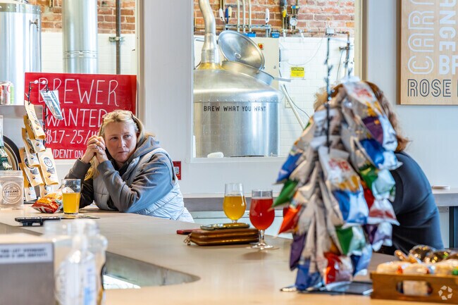 Loclas love that the beers at Loveland Aleworks brewery are brewed on-site.