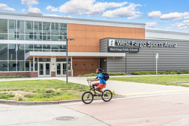 Experience the excitement of sports at the West Fargo Sports Arena near Eaglewood.