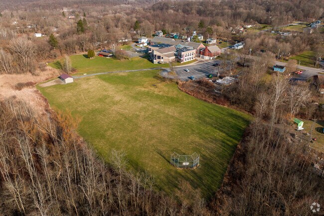 The Onondaga Nation School in the Onondaga Nation has a large athletics field for students.