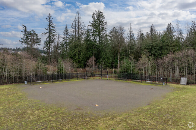 Grand Ridge Elementary School baseball field.