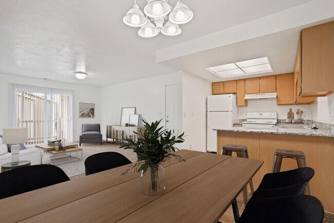 Large dining and Living rooms