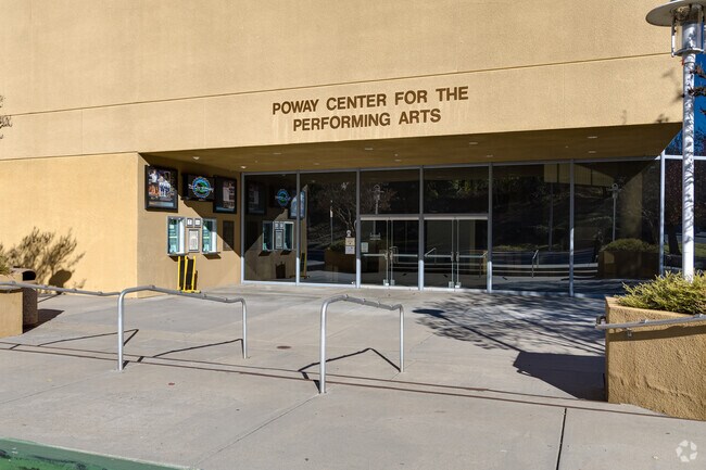 Experience music, theater, and more at the Poway Center for the Performing Arts in Poway.
