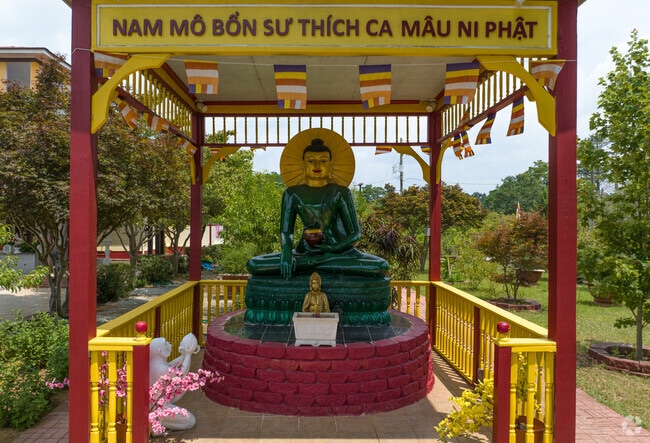 Lake City has all places of worship such as this Buddhist temple.