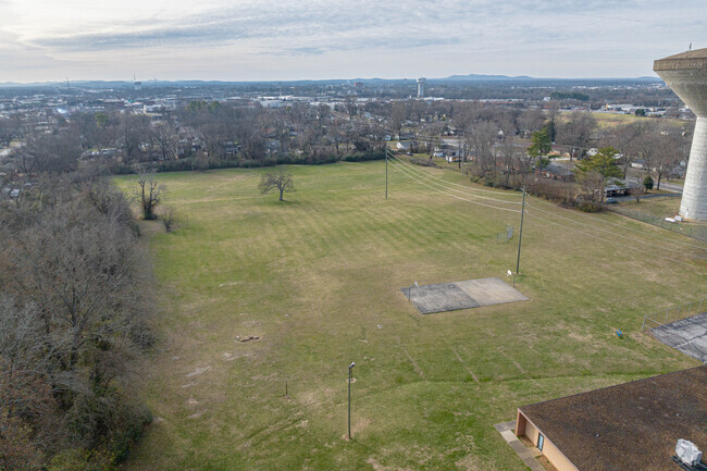 Mitchell-Neilson School has large public greenspace areas.