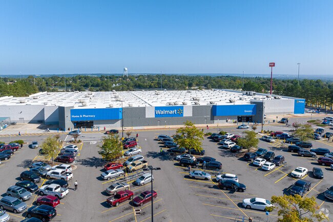 Residents of Wheeless Road can enjoy shopping at the local Walmart.