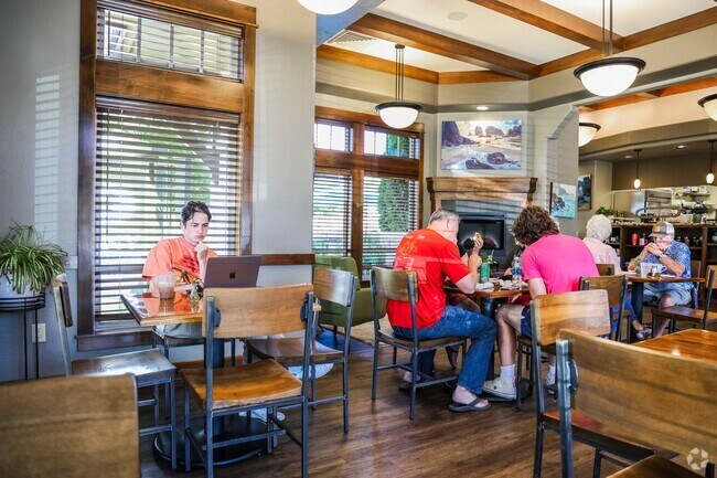 Pony Espresso Coffeehouse & Cafe offers delicious coffee and breakfast near Greenhills Estates.