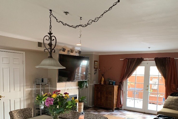 French door access to the patio