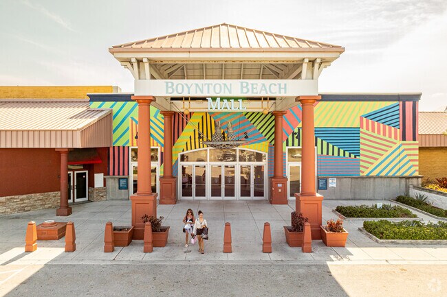 The Boynton Beach Mall is just a few miles from Valencia Bay, home to hundreds of shops.