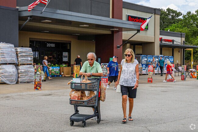 Brookshires is the local grocery store for Bullard residents.