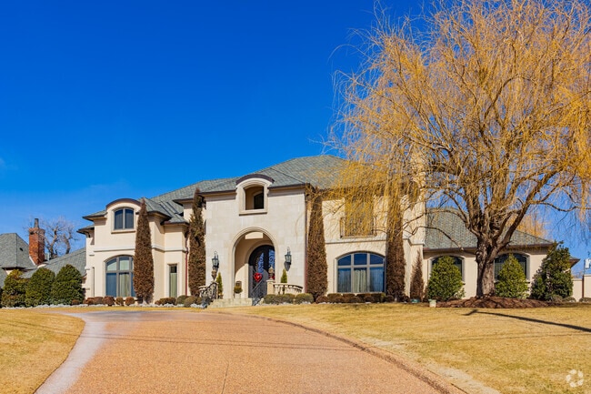 French-inspired homes is kind of common in Nichols Hills.