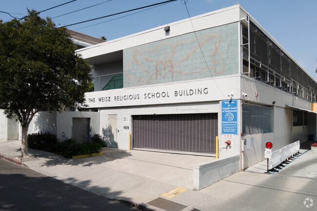 Faculty Parking at Briskin Elementary School in Los Angeles CA.