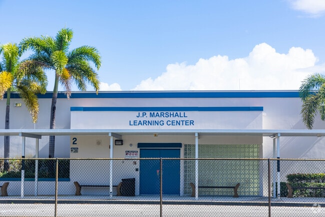 The JP Marshall learning center at Belvedere  elementary school.
