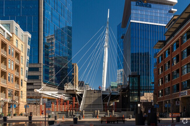 The Denver Millennium Bridge will ferry walkers from Highland to LoDo.