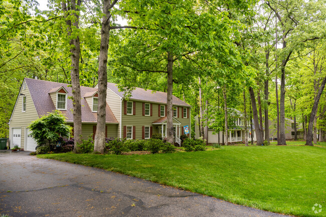 Traditional homes and quiet, tree-lined streets are the hallmark of Stony point.