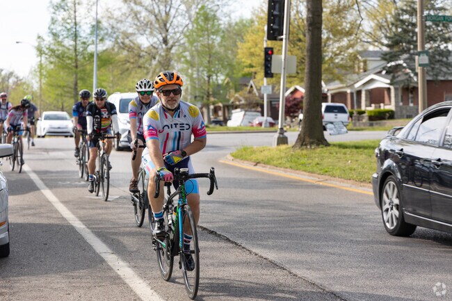 Holly Hills resident share the roads with bikers.