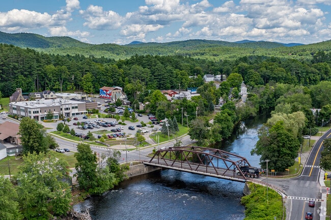 Route 9 links Warrensburg with Lake George to the south and Chestertown north.