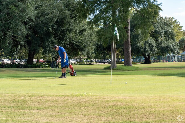 Many The Lakes District residents enjoy a game of golf.