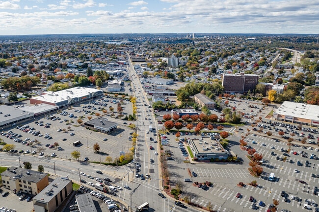 Carpenters Corner, Rhode Island is at the intersection of two major commercial corridors.