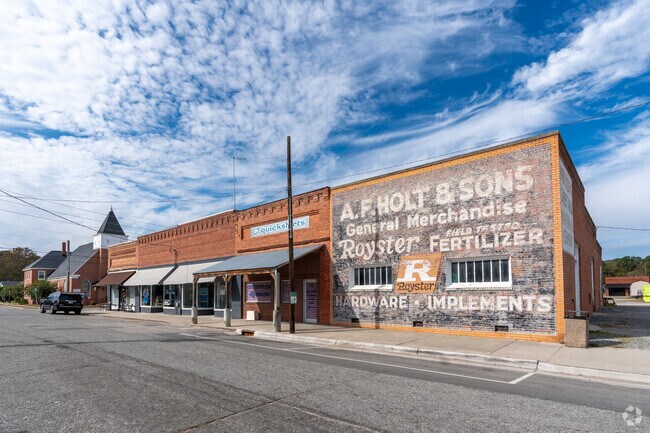 Downtown Princeton has a small town charm and feel.
