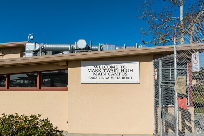 Twain High School in Linda Vista offers an outstanding education to its students.