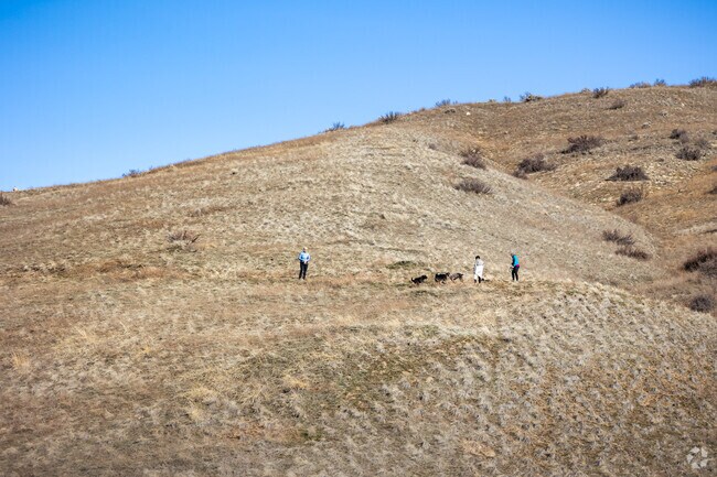 Central Foothills residents have easy access to dozens of hiking and biking trails.
