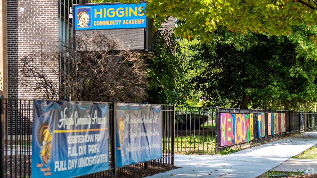 Higgins Elementary Community Academy aims to provide quality education to its students.