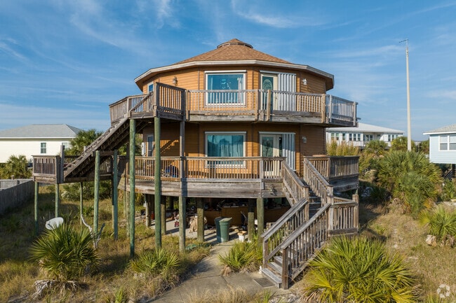 Pensacola Beach is the place to find homes with lots of personality.