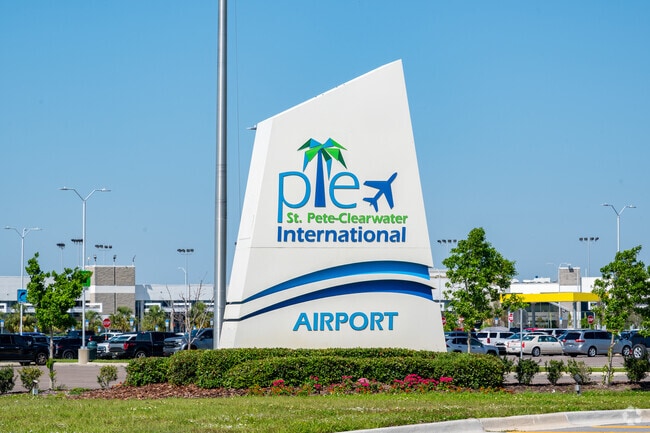 St. Pete-Clearwater International Airport serves Pinellas County and Lake Park