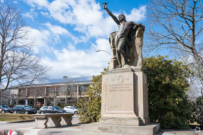 Milton Center is a Massachusetts neighborhood filled with history and beautiful architecture.