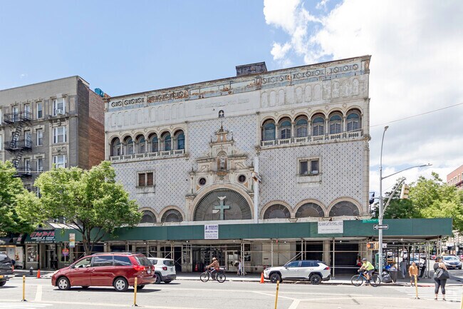 The First Corinthian Baptist Church in New York, one of the main Gospel Church in Manhattan.