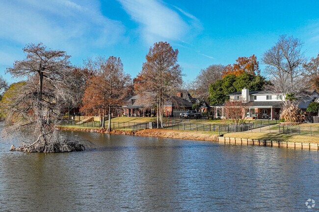 The Fosters neighborhood of Bossier City offers many established, mature homes on the water.