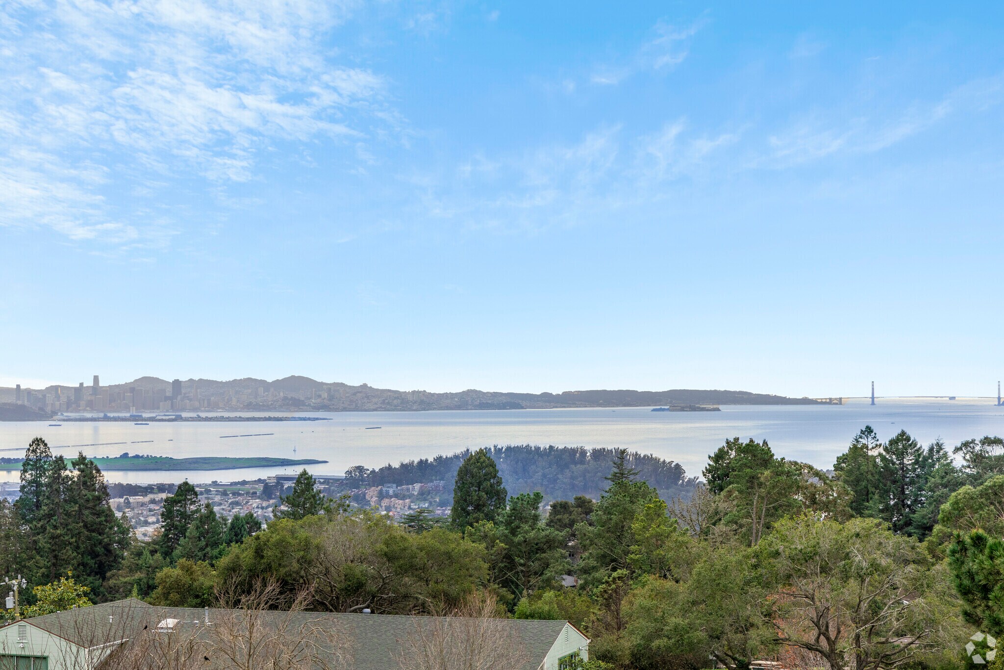 Breathtaking San Francisco views from Kensington's vantage.