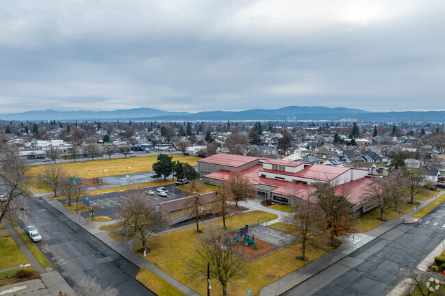 Longfellow Elementary is located is a mostly residential neighborhood.