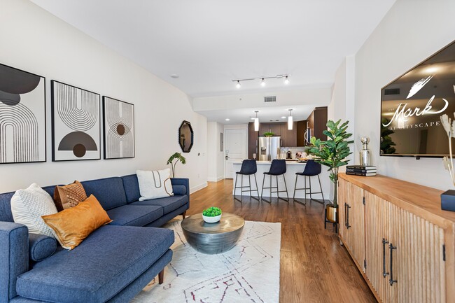 1BR, 1BA - A1 - Living Room