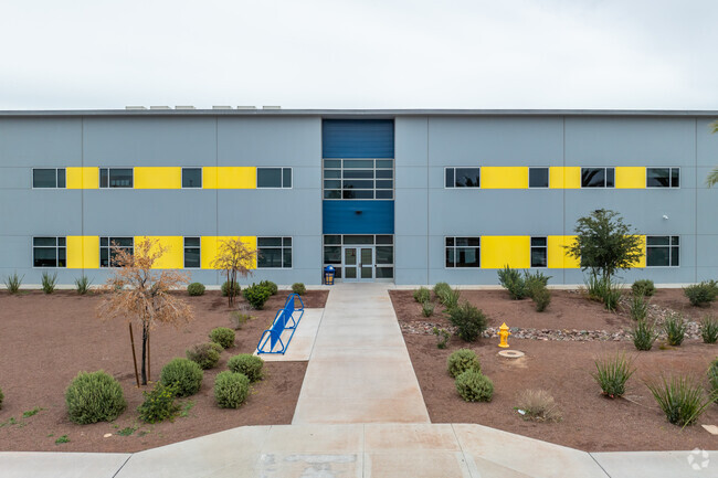Play some volleyball at Gila Bend Elementary School in Gila Bend.