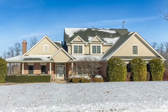 Burlington has some newer traditional-style homes.