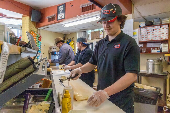 Regent residents can grab a sub from the famous Milio's Subs.