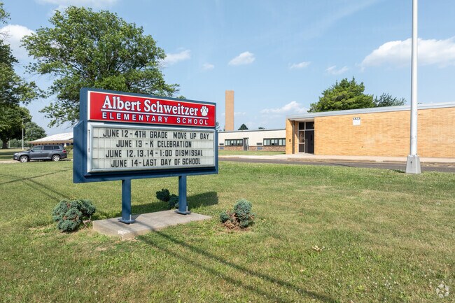 Albert Schweitzer Elementary School has grades K-4th.