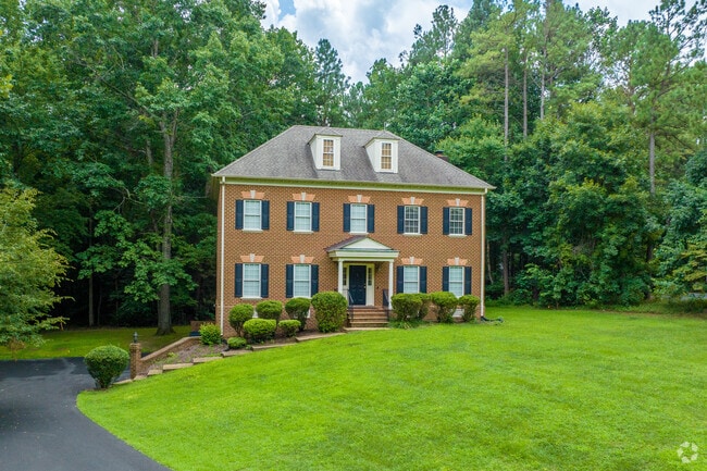 Colonial style homes.